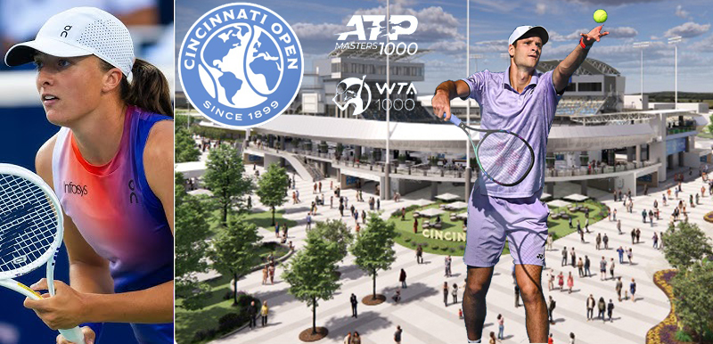Cincinnati Open 2025 WTA1000 i ATP1000 wyjazdy | BP Gryf