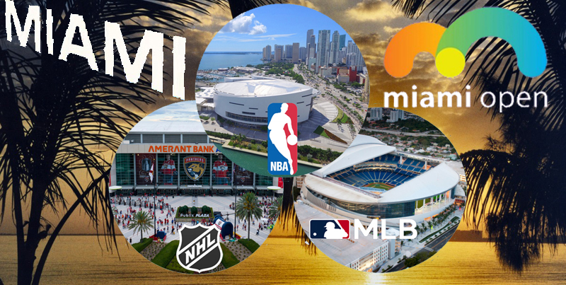 Tenis Miami Open wyjazdy i dodatkowe atrakcje NBA, NHL, Baseball | BP Gryf
