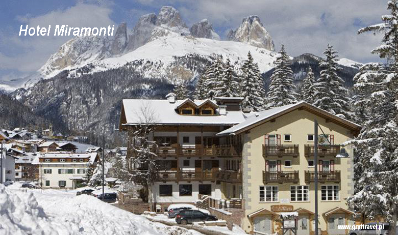 Hotel Miramonti w Alba di Canazei
