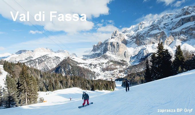 Val di Fassa wyjazdy na narty