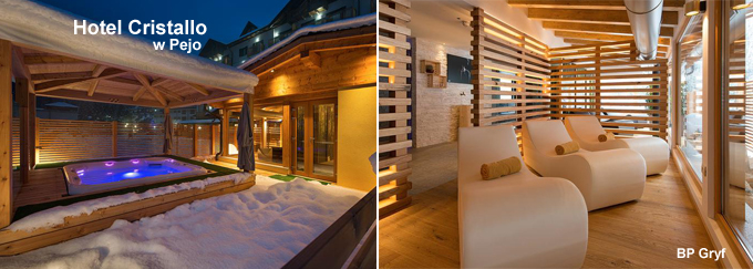 Hotel Cristallo SPA oferty BP Gryf wyjazdy na narty BP Gryf